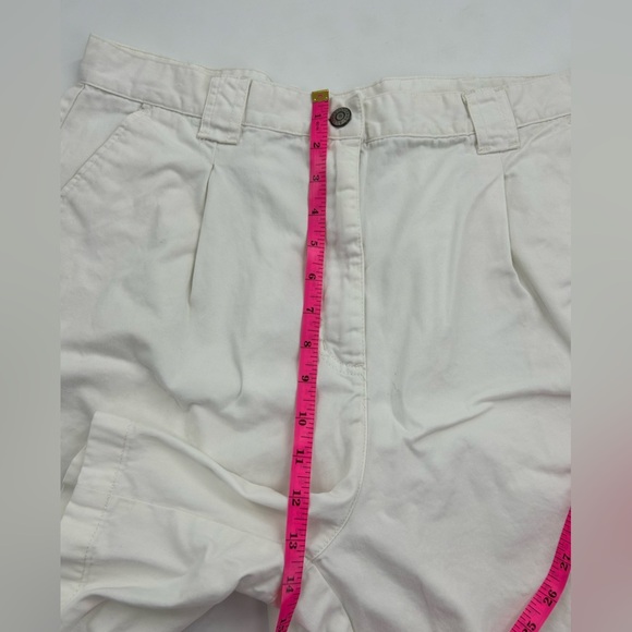 Vintage 90s Bill Blass Stretch High Rise Mom Jean Shorts Size 16 Button/Zipper - Picture 4 of 7